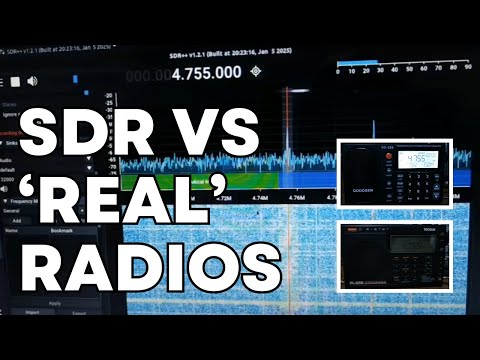 Is RTL-SDR V4 better than Qodosen DX-286 or Tecsun PL-680? Voice of Indonesia 4755 kHz comparison!