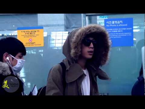 [Fancam] 111204 BEAST @ Incheon Airport  to London