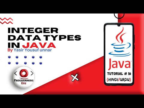 Integer Data Types In Java Hindi Urdu Programming Eye