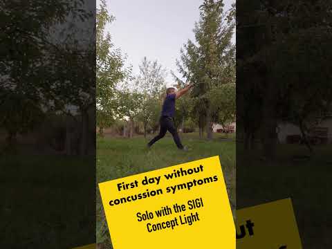 First day sans concussion symptoms - some solo work with the #SIGI Concept Light #HEMA #longsword