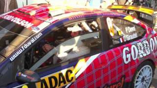preview picture of video 'WRC ADAC Rallye Deutschland 2010 - Day 1'