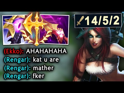 THIS RIFTMAKER BUILD ABSOLUTELY BREAKS KATARINA! STEAMROLLING CHALLENGERS
