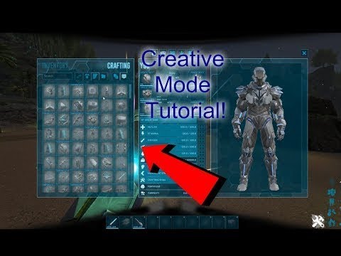 ARK- HOW TO GET CREATIVE MODE ON CONSOLE!- XBOX/PS4 - EASY COMMAND