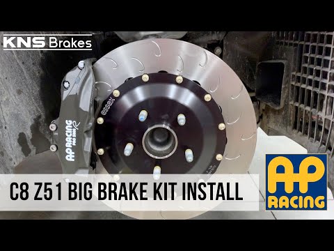 2020 Corvette C8 Z51 - AP Racing Big Brake Kit install