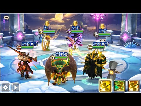 Counter 4* Guillaume's (Dark Phantom) Base In Siege Battle - Summoners War