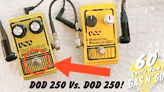 Video thumbnail for DOD 250 Vs. DOD 250 by 60 Cycle Hum