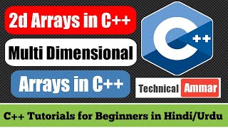 Download the video "Two Dimensional Array in C++ | 2d Array C++ | C++ Tutorial for Beginners #39"