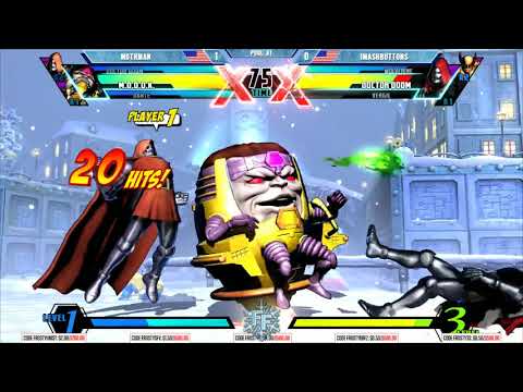 Frosty Faustings XII 2020 UMVC3 Pools (MOTHMAN) vs (IMASHBUTTONS)