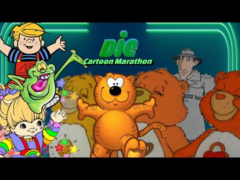 D.I.C Cartoon Marathon with commercials and bumpers | 1983-1987