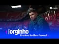 EXCLUSIVE: Jorginho confident Arsenal can cope with hostile atmosphere in Sevilla 💪