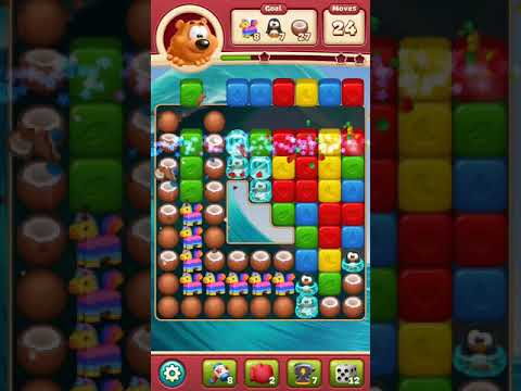 Toon Blast: Stage 2909 No Boosters