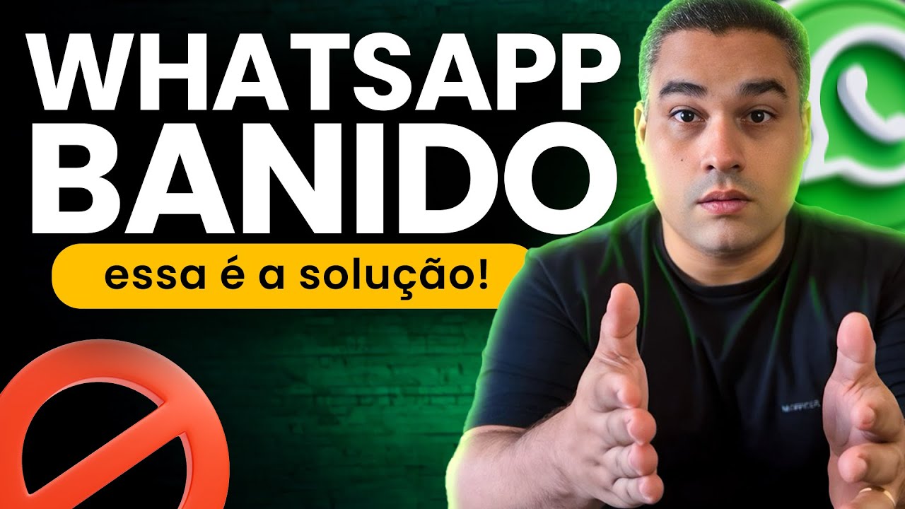 WHATSAPP BANIDO como resolver e não ser mais banido novamente [ATUALIZADO 2024]