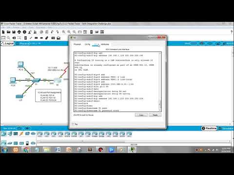 2.5.1.2 Packet Tracer  -   Skills Integration Challenge
