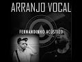 ARRANJO VOCAL Rodrigo Magalhães CD FERNANDINHO ACÚSTICO