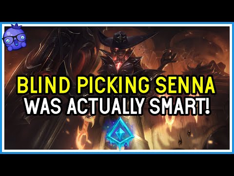 SENNA Support BLIND PICK!? No Problem! - High ELO - League of Legends