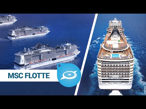 MSC Flotte: lernen Sie die Kreuzfahrtschiffe kennen