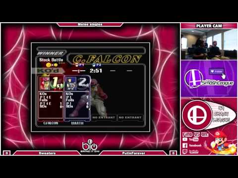 BIO! 10 Melee Singles - Sweaters (Falcon) vs. Putin4Ever (Marth)