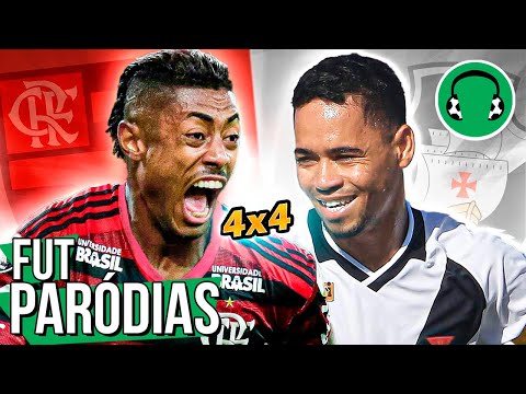 ♫ 4x4 - FLAMENGO E VASCO NUM CLÁSSICO HISTÓRICO | Paródia Beautiful Girls - Sean Kingston