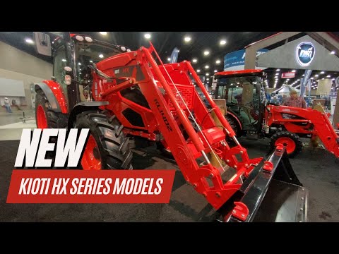 NEW KIOTI HX1402 Tractor — New 130 and 140 HP Models
