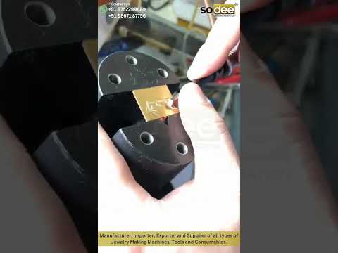 Graver Machine Process for Jewelry Making | Sodee Jeweltech