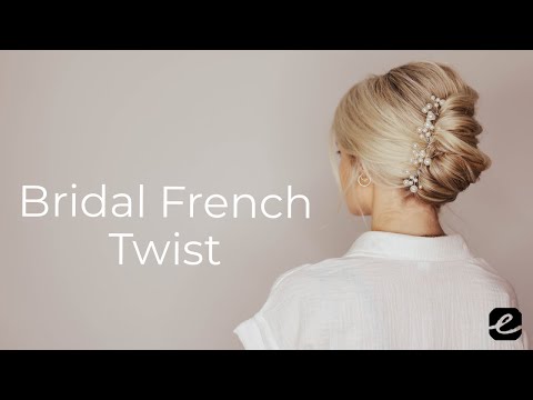 Bridal Hairstyles | French Twist Tutorial