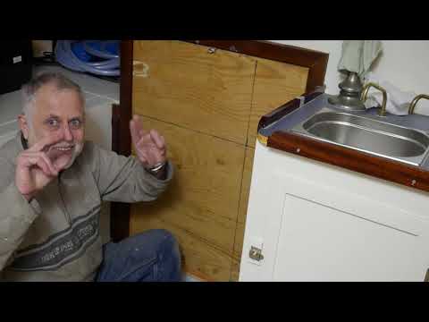 Cockpit drains and the first step; Building a Cruising Sailboat - SV Tapatya EP171