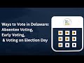 Youtube video: Ways to Vote