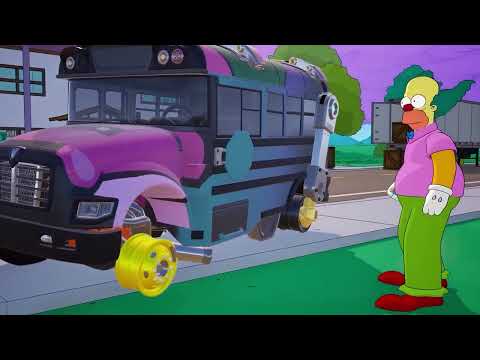 Krusty The Clown ORIGIN STORY!!..The Simpsons Fortnite