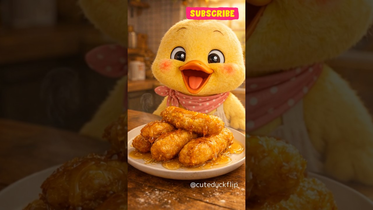 What will the little duckling make with a banana?