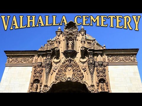 Exploring Valhalla Cemetery, North Hollywood, CA - Famous Actors and Aviators Graves
