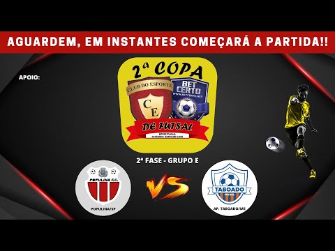 POPULINA/SP X TABOADO FUTSAL (AP. DO TABOADO/MS)