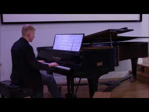 Baldwin concert grand piano performance demonstration after full regulation and voicing