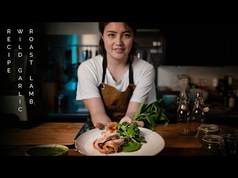 Wild Garlic Sauce & Roast Lamb | Elizabeth Haigh