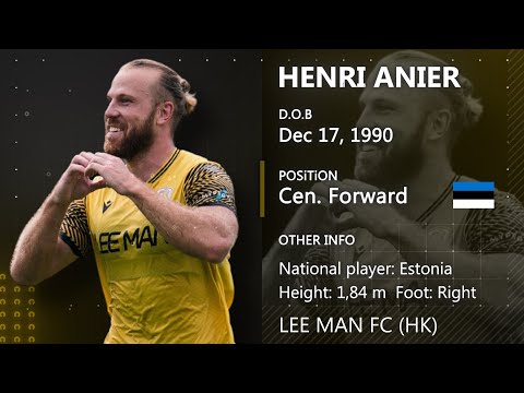 Henri Anier ● Forward ● Football CV 2024 HD