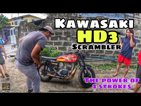 BUYING KAWASAKI HD3 2 STOKE SCRAMBLER | SET INTO MOTOCAMPING