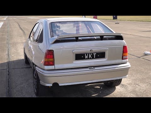 1200 HP Opel Kadett WKT 4x4 1/2 Mile DRAG RACE