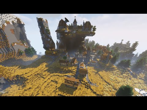 Minecraft Terralith Exploration | 1080p 60 FPS with Complementary Shaders