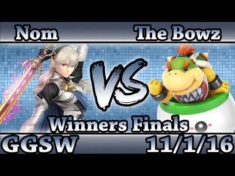 GGSW 5 - GG | Nom (Sheik, Corrin) Vs The Bowz (Bowser Jr) Smash Wii U Winners Finals - Smash 4