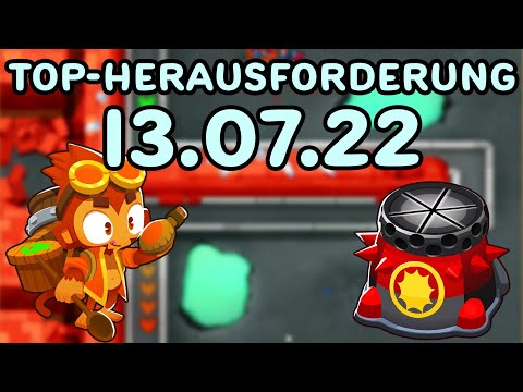 Top-Herausforderung 13.07.2022 - Noch ein Ziegel [#BloonsTD6]