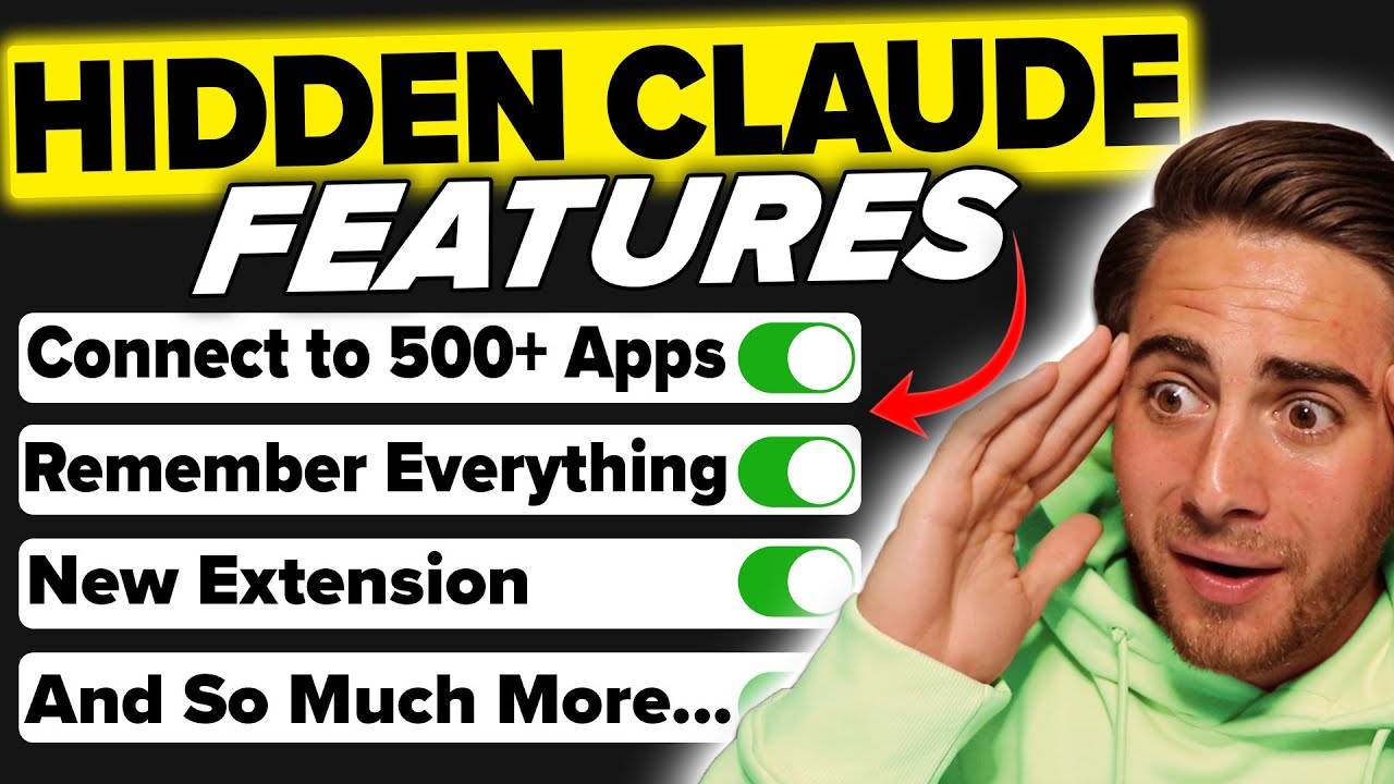 10 Hidden Claude Features You Didn't Know Existed 👀 (use responsibly)