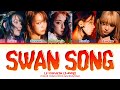 LE SSERAFIM Swan Song Lyrics (Color Coded Lyrics)