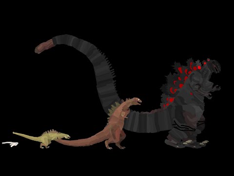 Shin godzilla Stick nodes animation