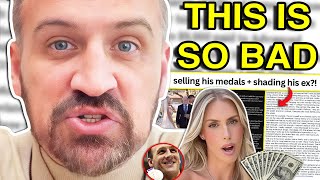 RYAN LOCHTE IS A MESS … divorce drama gets crazier