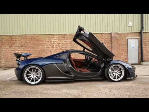 McLaren P1 in unique Blue Hera over Canna de Fucile