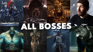Every Boss in Lies of P Gameplay REACTION!