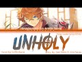 UNHOLY Cover By Griffin Burns Tartaglia Childe