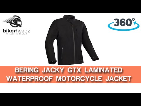 BERING Jacky GTX Laminated Motorcycle Jacket  360° 4K Video | Bikerheadz.co.uk