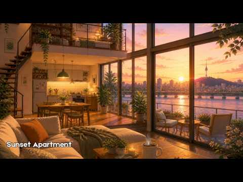 Sunset Apartment | 2 Hours of Relaxation music