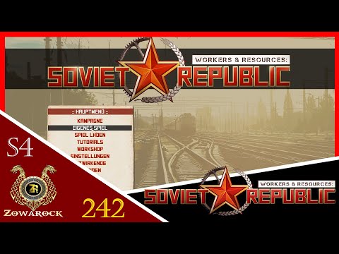 Workers & Resources: Soviet Republic Tutorial German ⚒ #242 Waypoints - Crash - Way Out!