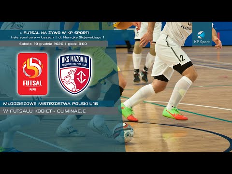 Młodzieżowe Mistrzostwa Polski U16 w futsalu kobiet - eliminacje / LIVE / Łazy [19.12.2020]